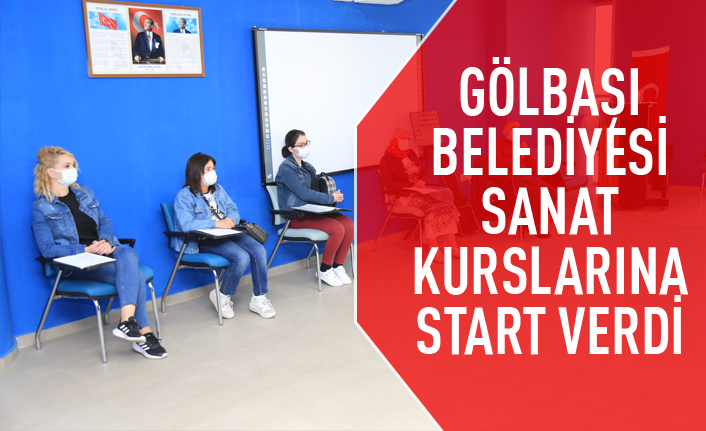 Gölbaşı Belediyesi Eğitim Kurslarının Startını Verdi