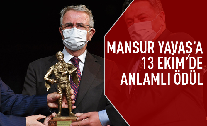 Mansur Yavaş'a 13 Ekim'de anlamlı ödül