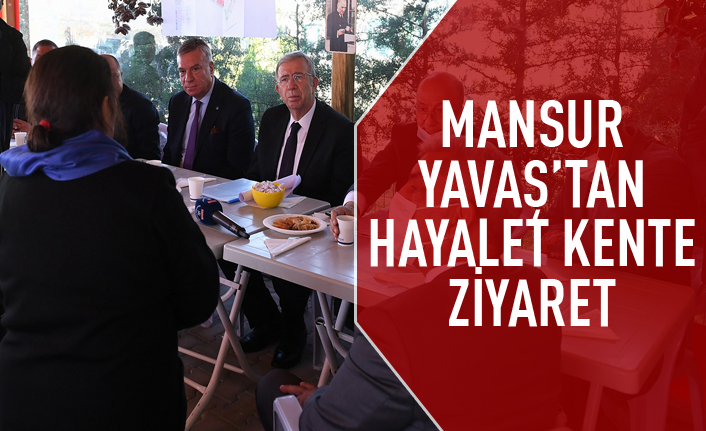 Mansur Yavşaş'tan Alcı Mahallesine ziyaret