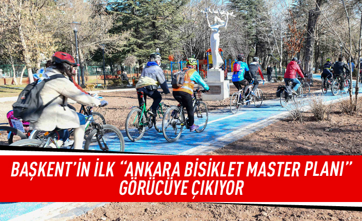 Ankara Bisiklet Stratejisi ve Master Planı görücüye çıkıyor