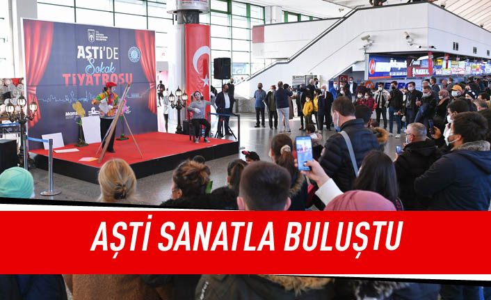 AŞTİ sanatla nuluştu