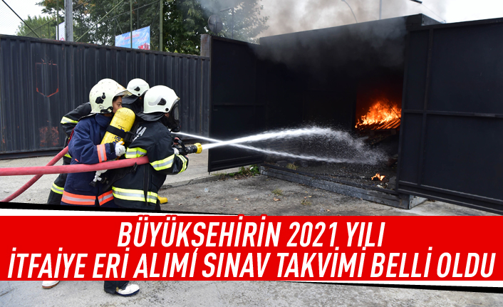 Büyükşehirin itfaiye alım takvimi belli oldu
