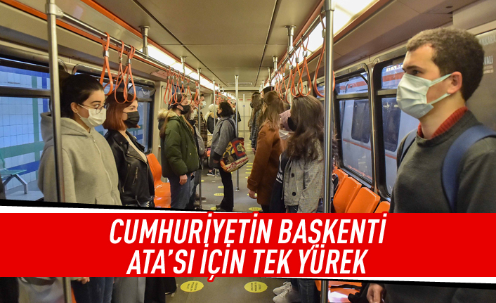 Cumhuriyetin Başkenti Ata'sı için tek yürek