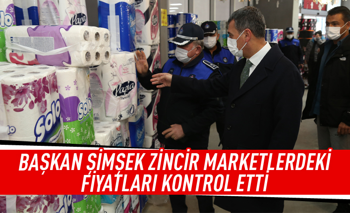 Gölbaşı Belediye Başkanı Ramazan Şimşek’ten Fiyat Denetimi