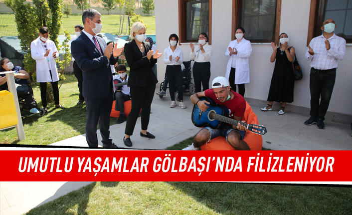 Umutlu yaşamlar Gölbaşı'nda filizleniyor