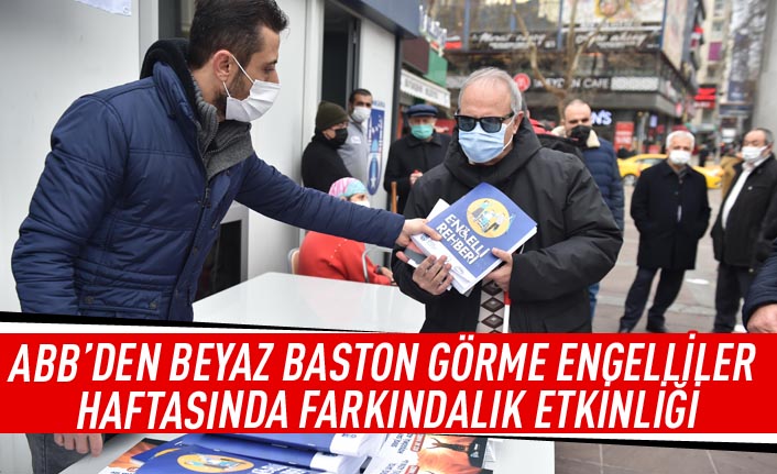 ABB'den Beyaz Baston Görme Engelliler haftasında farkındalık etkinliği