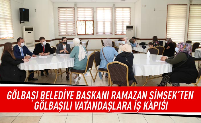 Gölbaşılılar ‘Kariyer Noktası’ ile geleceğe umutla bakıyor, işsizlik sorunu rafa kalkıyor