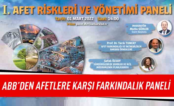 ABB'den afetlere karşı farkındalık paneli