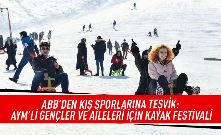 ABB'den kış sporlarına teşvik: AYM'li gençler ve aileleri için kayak festivali