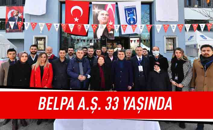 BELPA A.Ş. 33 yaşında