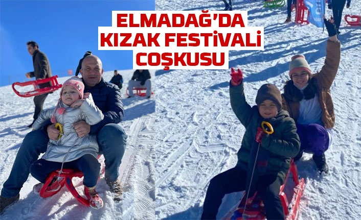 Elmadağ'da Kızak Festivali coşkusu