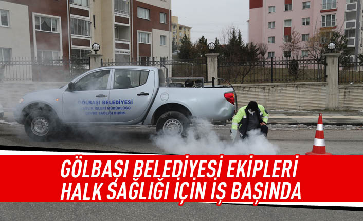 Halkın Sağlığı Gölbaşı Belediyesi’ne Emanet…