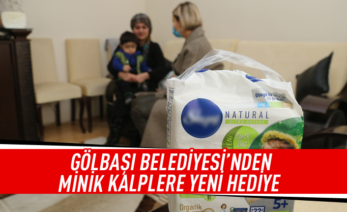 Hayat paylaştıkça güzel, Gölbaşılı bebekler Paylaşım Noktası ile özel…