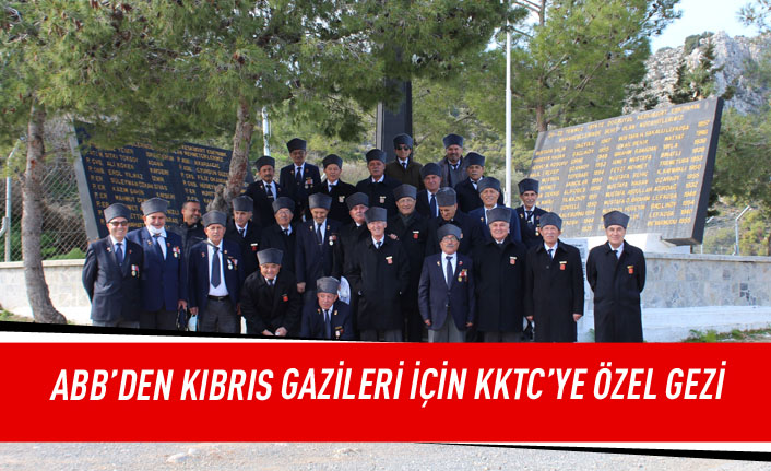 ABB'den Kıbrıs gazileri için KKTC'ye özel gezi