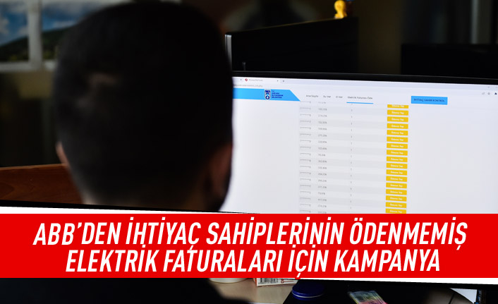 ABB'den ihtiyaç sahiplerinin ödenmemiş elektrik faturaları için kampanya