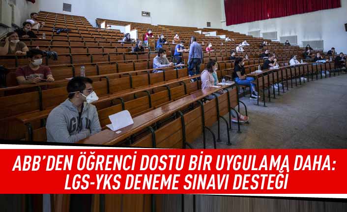 ABB'den öğrenci dostu bir uygulama daha: LGS-YKS deneme sınavı desteği