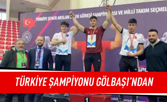 Ziya Samet Türkiye Şampiyonu oldu