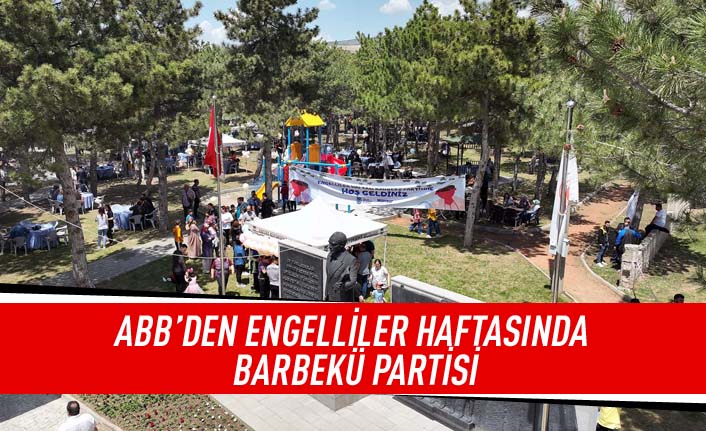 ABB'den engelliler haftasında barbekü partisi