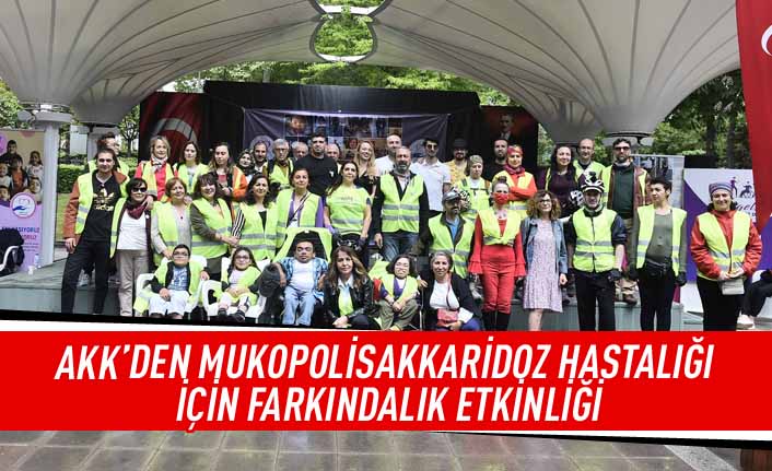 AKK'den Mukopolisakkaridoz hastalığı için farkındalık etkinliği