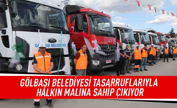 Gölbaşı Belediyesi Tasarruf için Kendi Araç Filosunu Kurdu; Yılda 30 Milyon Tasarruf Amaçlanıyor…