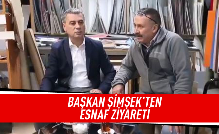 Ramazan Şimşek'ten esnaf ziyareti