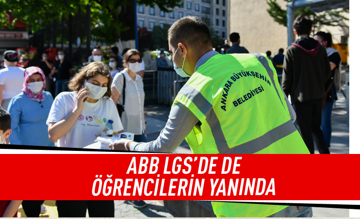 ABB LGS'de de öğrencilerin yanında