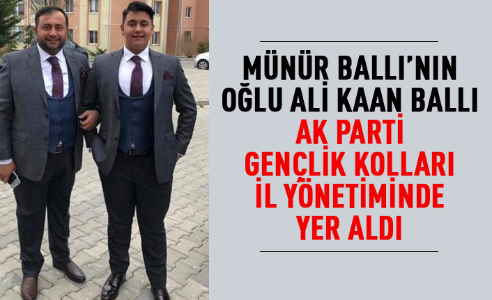 Ali Kaan Ballı siyasette emin adımlarla yürüyor