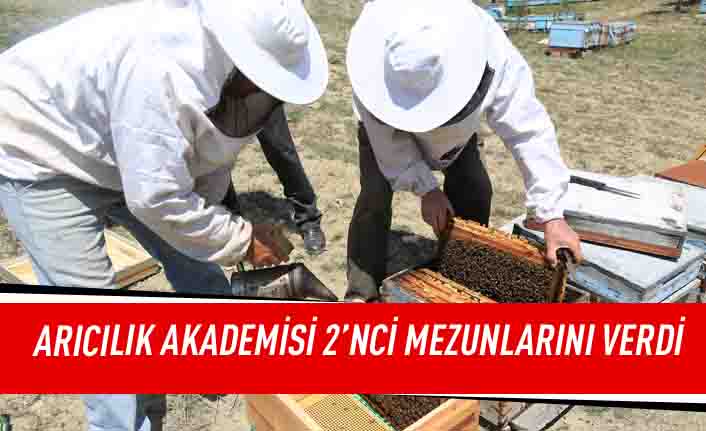 Arıcılık Akademisi 2'nci mezunlarını verdi