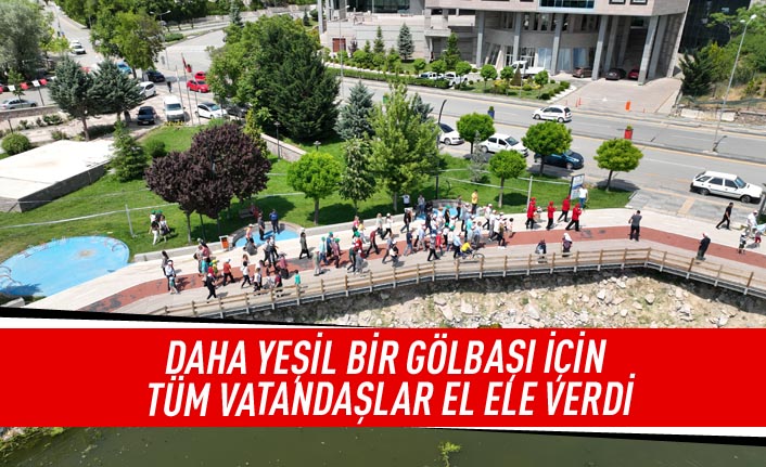 Çevre Haftası kutlamaları ile Gölbaşı yeşillendi…