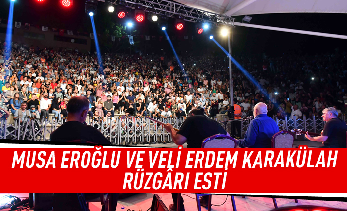 BAŞKENTTE MUSA EROĞLU VE VELİ ERDEM KARAKÜLAH RÜZGÂRI ESTİ