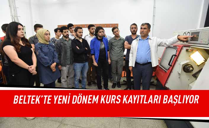 BELMEK'te yeni dönem kurs kayıtları başlıyor