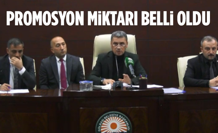 Gölbaşı Belediyesi'nde promosyon miktarı belli oldu