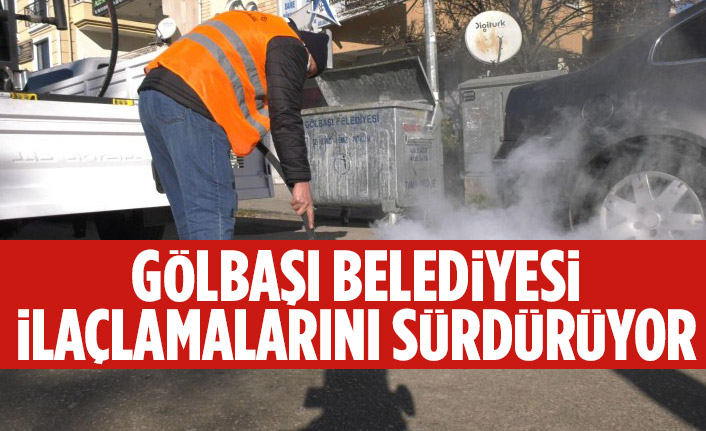 Gölbaşı Belediyesi İlaçlamalarını Sürdürüyor