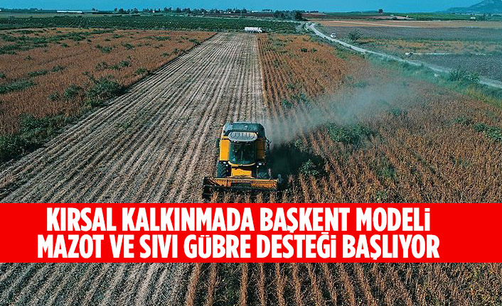 MAZOT VE SIVI GÜBRE DESTEĞİ BAŞLIYOR