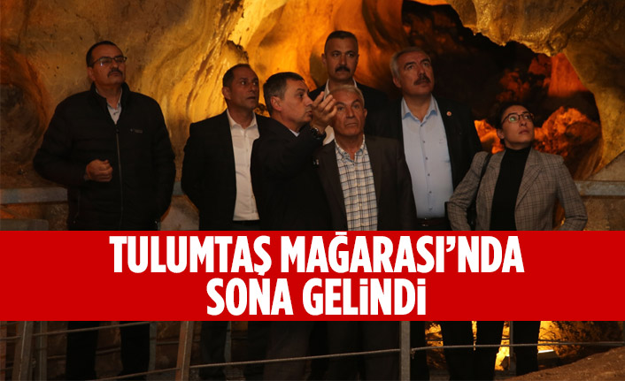 Tulumtaş Mağarası’nda sona gelindi