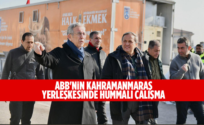 ABB'NİN KAHRAMANMARAŞ YERLEŞKESİNDE HUMMALI ÇALIŞMA