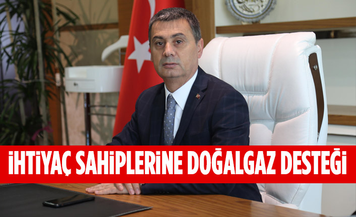 Başkan Şimşek, ihtiyaç sahiplerine doğalgaz desteği yapacaklarını açıkladı