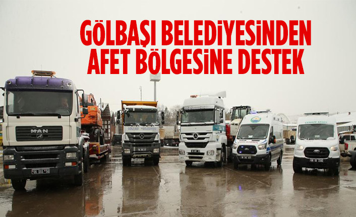 Gölbaşı Belediyesi Yardım Seferberliği Başlattı