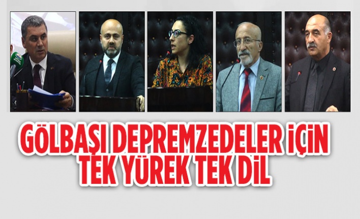 Gölbaşı tek yürek, tek dil