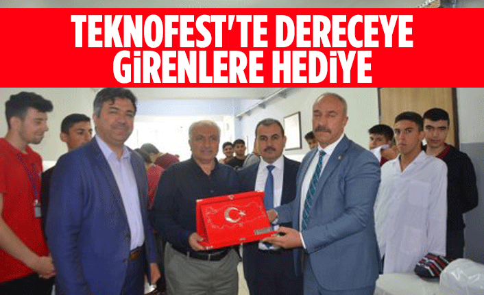 Güçlü'den TEKNOFEST'te dereceye girenlere hediye