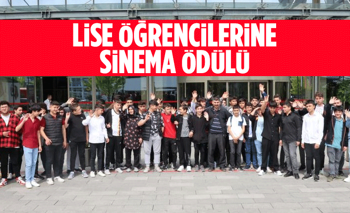 Lise öğrencilerine sinema ödülü