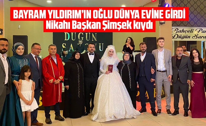 Yıldırım ailesinin mutlu günü