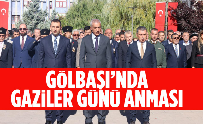 Gölbaşı'nda Gaziler Günü anması
