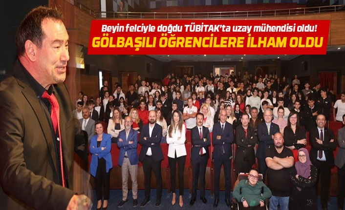 Beyin felciyle doğdu TÜBİTAK’ta uzay mühendisi oldu!