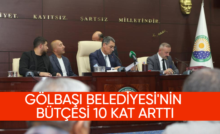 Gölbaşı Belediyesi'nin 2024 yılı tahmini bütçesi onaylandı