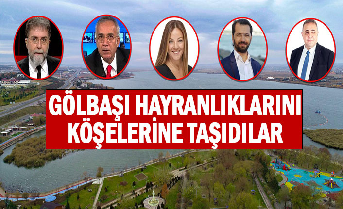 GÖLBAŞI HAYRANLIKLARINI KÖŞESLERİNE TAŞIDILAR