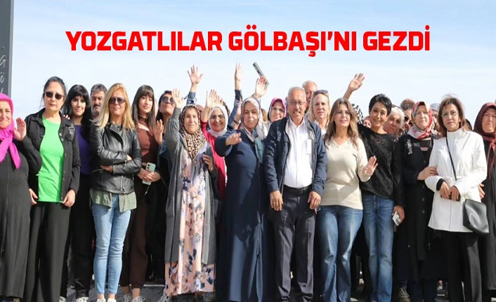 Yozgatlılar Gölbaşı'nı gezdi