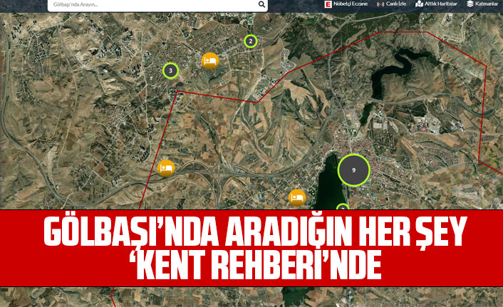 GÖLBAŞI’NDA ARADIĞIN HER ŞEY ‘KENT REHBERİ’NDE