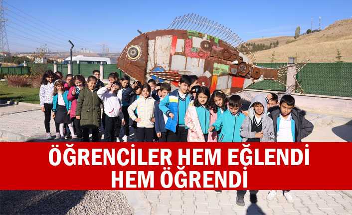 ÖĞRENCİLER HEM EĞLENDİ HEM ÖĞRENDİ
