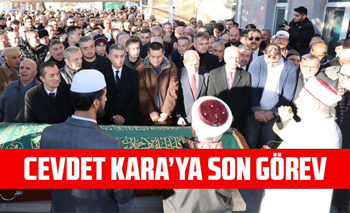 CEVDET KARA İÇİN GÖLBAŞI BELEDİYESİ’NDE CENAZE TÖRENİ